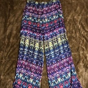 Multicolor Palazzo Pants